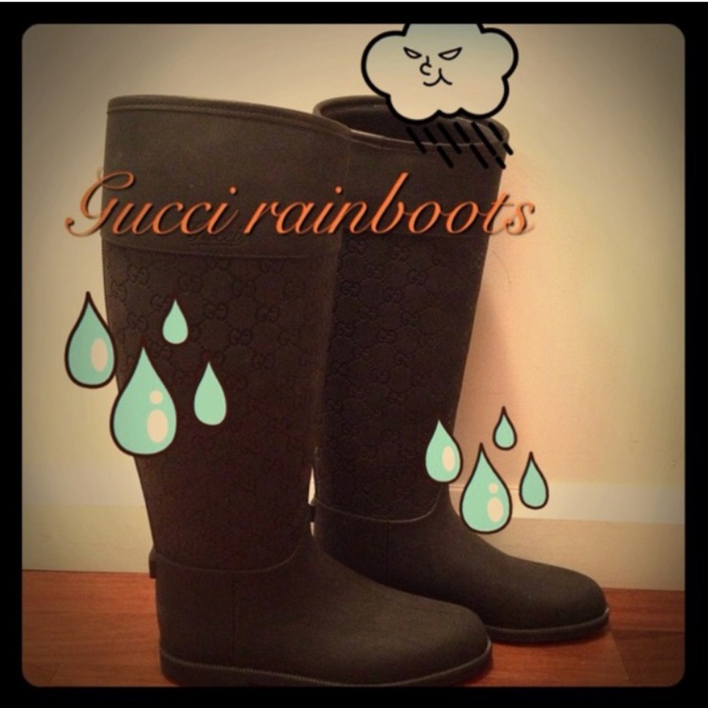 Like new Gucci Rainboots - Picture 2 of 2